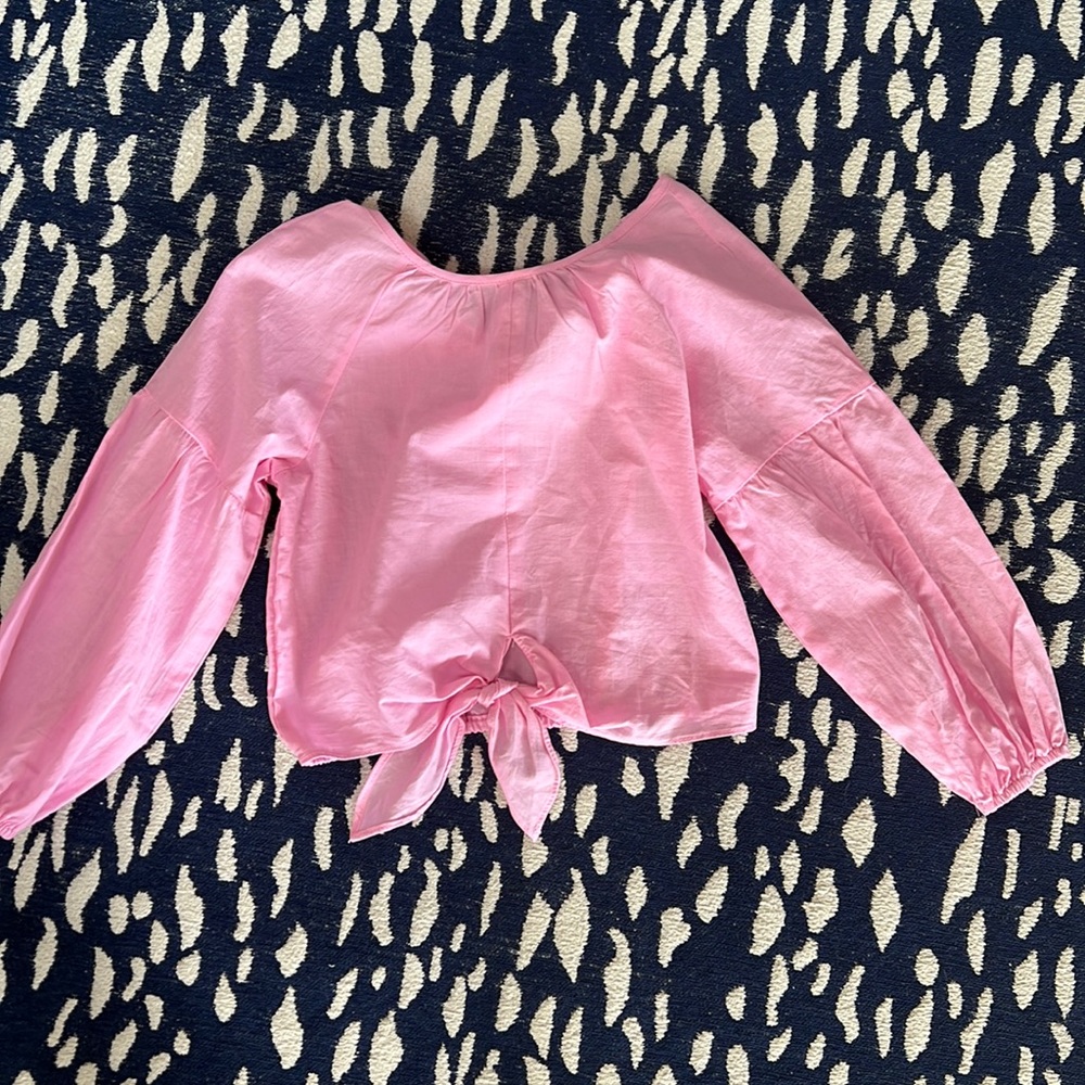 GB Girls Pink Tie Shirt.